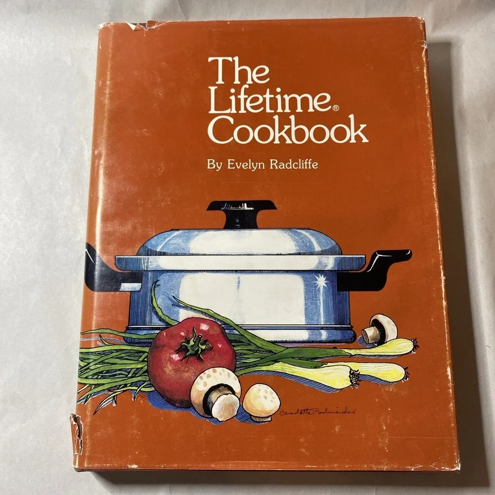 The LIFETIME Cookbook 1978 Artists & Writers Publications HC by Evelyn Radcliffe